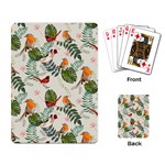 Tropical leaves and birds Playing Cards Single Design (Rectangle)