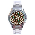 Easter rabbit pattern Stainless Steel Analogue Watch