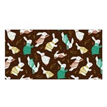 Easter rabbit pattern Satin Shawl