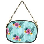 Floral tropical Chain Purse (Two Sides)