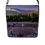 Epidaurus Theater, Peloponnesse, Greece Flap Closure Messenger Bag (L)