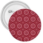 Elegant floral pattern 3  Buttons