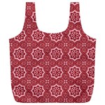 Elegant floral pattern Full Print Recycle Bag (XL)