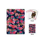 Red roses floral pattern Playing Cards Single Design (Mini)
