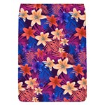 Lilies and palm leaves pattern Removable Flap Cover (S)