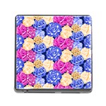Rose head flower pattern Memory Card Reader (Square 5 Slot)