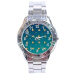 Peaches tropical pattern Stainless Steel Analogue Watch