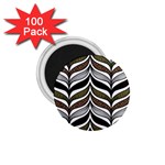 Elegant African pattern 1.75  Magnets (100 pack) 