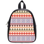 Native american pattern School Bag (Small)