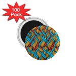 African pattern 1.75  Magnets (100 pack) 
