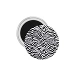 Zebra skin pattern 1.75  Magnets