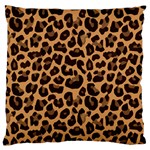 Leopard skin Large Cushion Case (Two Sides)