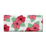 Floral Hibiscus Pattern Design Hand Towel