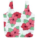 Floral Hibiscus Pattern Design Full Print Recycle Bag (XXXL)