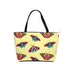 Colorful Butterflies Pattern Classic Shoulder Handbag