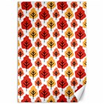 Seamless Autumn Trees Pattern Canvas 12  x 18 