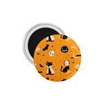 Halloween costume cats pattern 1.75  Magnets
