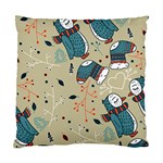 Christmas penguins Standard Cushion Case (Two Sides)