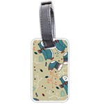 Christmas penguins Luggage Tag (one side)