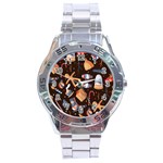 Winter christmas Stainless Steel Analogue Watch