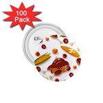Thanksgiving foods 1.75  Buttons (100 pack) 