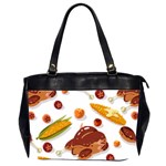 Thanksgiving foods Oversize Office Handbag (2 Sides)