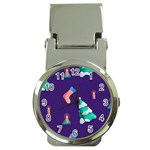 Christmas seamless Money Clip Watches