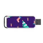 Christmas seamless Portable USB Flash (Two Sides)