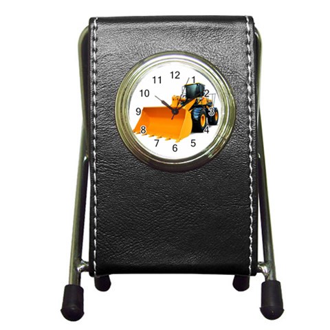 937h 1 955n 2 955n 1 932 1 Pen Holder Desk Clock from ArtsNow.com Front