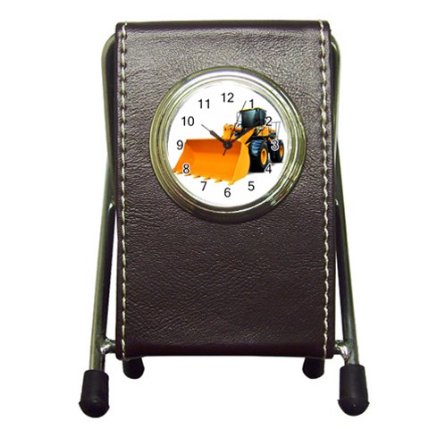 937h 1 955n 2 955n 1 932 1 Pen Holder Desk Clock from ArtsNow.com Front