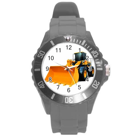 937h 1 955n 2 955n 1 932 1 Round Plastic Sport Watch (L) from ArtsNow.com Front