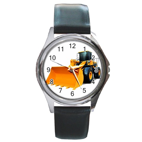937h 1 955n 2 955n 1 932 1 Round Metal Watch from ArtsNow.com Front