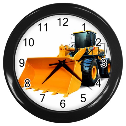 937h 1 955n 2 955n 1 932 1 Wall Clock (Black) from ArtsNow.com Front
