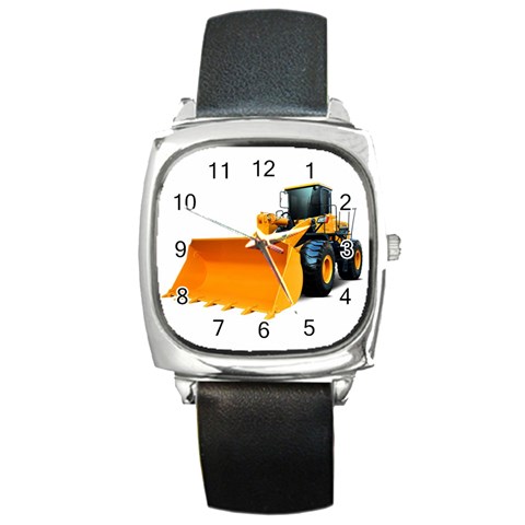 937h 1 955n 2 955n 1 932 1 Square Metal Watch from ArtsNow.com Front