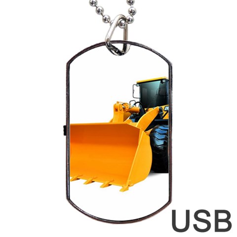 937h 1 955n 2 955n 1 932 1 Dog Tag USB Flash (One Side) from ArtsNow.com Front