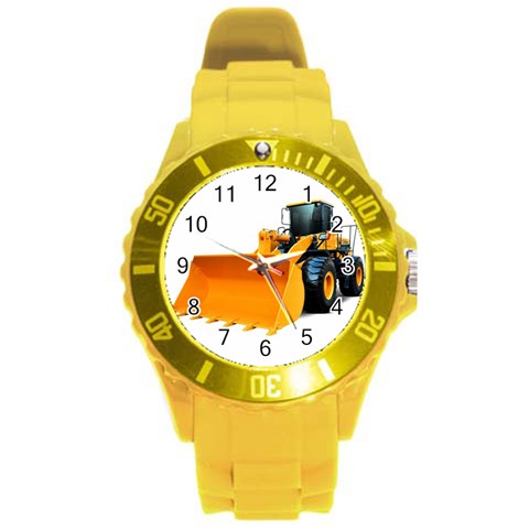 937h 1 955n 2 955n 1 932 1 Round Plastic Sport Watch (L) from ArtsNow.com Front