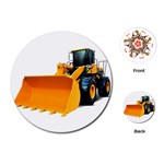 Earth-moving machinery brand new wheel loader sinomach 1.1CBM 2T 918H wheel loader Playing Cards Single Design (Round)