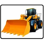 Earth-moving machinery brand new wheel loader sinomach 1.1CBM 2T 918H wheel loader Fleece Blanket (Medium) 