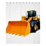 Earth-moving machinery brand new wheel loader sinomach 1.1CBM 2T 918H wheel loader Shower Curtain 60  x 72  (Medium) 