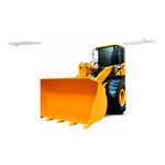 Earth-moving machinery brand new wheel loader sinomach 1.1CBM 2T 918H wheel loader Lightweight Drawstring Pouch (M)
