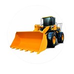 Earth-moving machinery brand new wheel loader sinomach 1.1CBM 2T 918H wheel loader Mini Round Pill Box (Pack of 3)