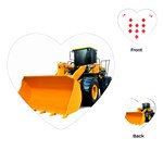 Earth-moving machinery brand new wheel loader sinomach 1.1CBM 2T 918H wheel loader Playing Cards Single Design (Heart)