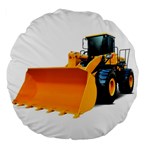 Earth-moving machinery brand new wheel loader sinomach 1.1CBM 2T 918H wheel loader Large 18  Premium Flano Round Cushions