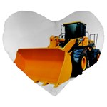 Earth-moving machinery brand new wheel loader sinomach 1.1CBM 2T 918H wheel loader Large 19  Premium Flano Heart Shape Cushions