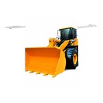 Earth-moving machinery brand new wheel loader sinomach 1.1CBM 2T 918H wheel loader Lightweight Drawstring Pouch (L)