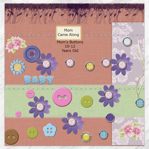 Scrapbooking Is Like Making The Quilt of Life Canvas 12  x 12  from ArtsNow.com 11.4 x11.56  Canvas - 4