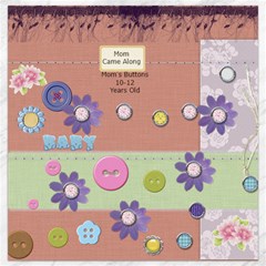 Scrapbooking Is Like Making The Quilt of Life Canvas 12  x 12  from ArtsNow.com 11.4 x11.56  Canvas - 4