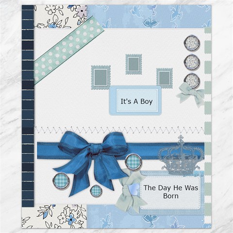 The Day He Was Born Canvas 8  x 10  from ArtsNow.com 8.15 x9.66  Canvas - 1