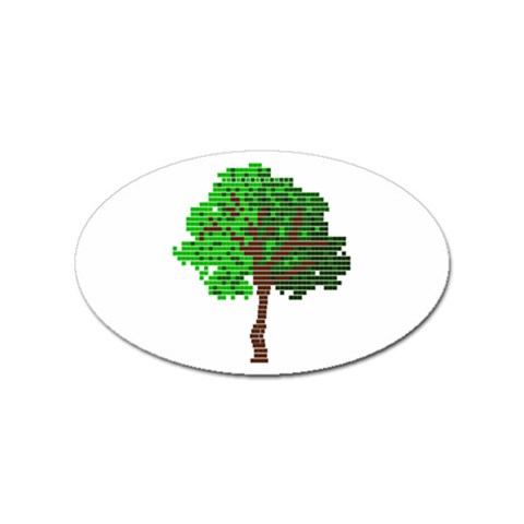 333692 Sticker (Oval) from ArtsNow.com Front
