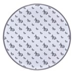 Grey Unicorn Sketchy Style Motif Drawing Pattern Wireless Charger